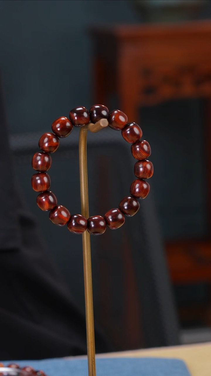 手串/手链黄花梨/降香黄檀周*?海南黄花梨紫油梨老料12