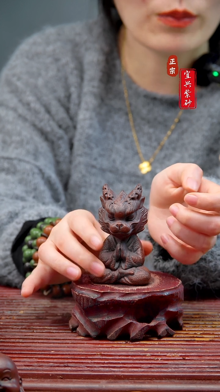 紫砂宜兴紫砂茶宠摆件