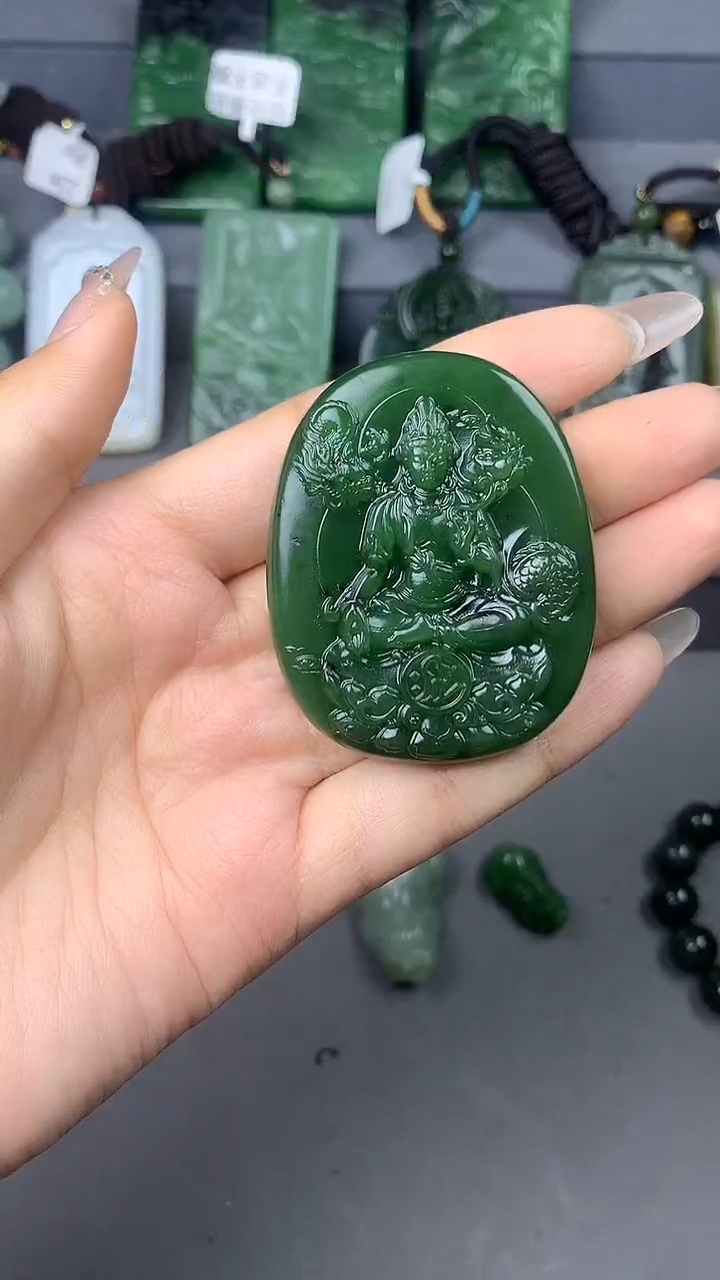 【闪购商品】定制和田玉挂件拍一发一不退不换