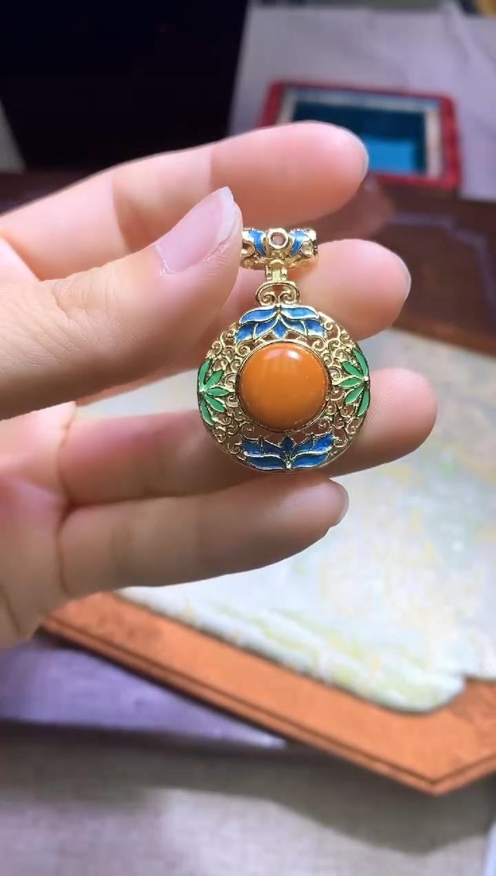 未镶嵌颈饰蜜蜡多样性发一件301