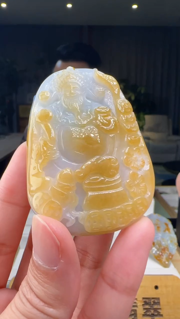 【闪购商品】翡翠颈饰未镶嵌XM@@960Q3J15260