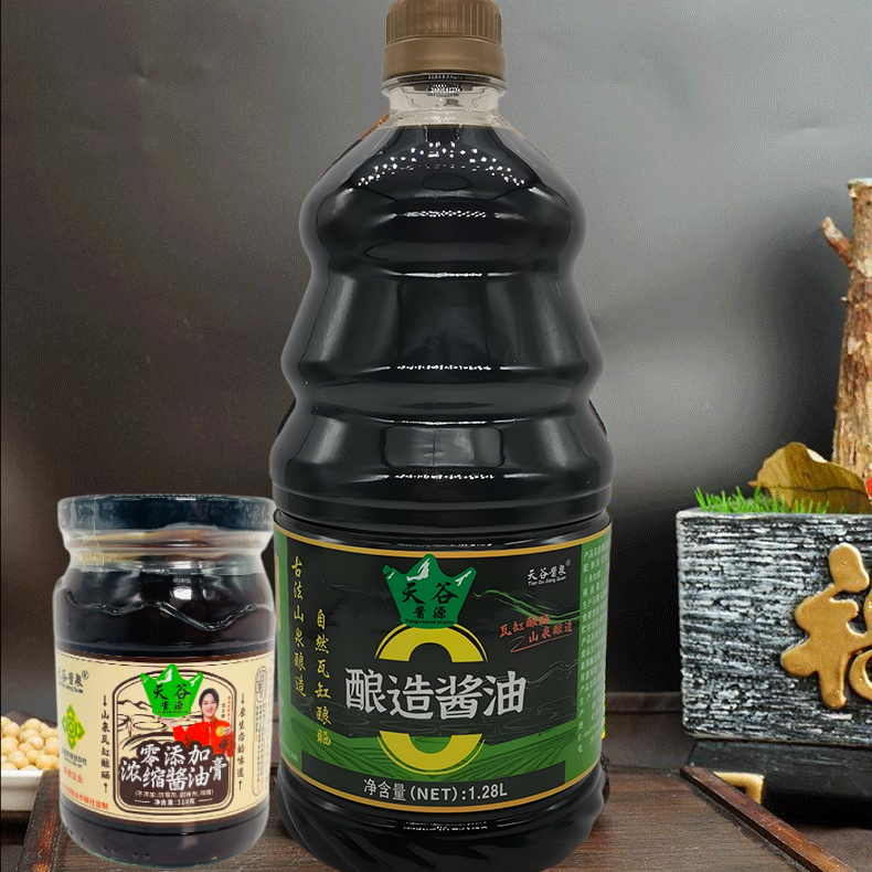 酿造酱油-瓦缸酿造酱油纯黄豆酱油纯黄豆酱油炒菜凉拌精选原料