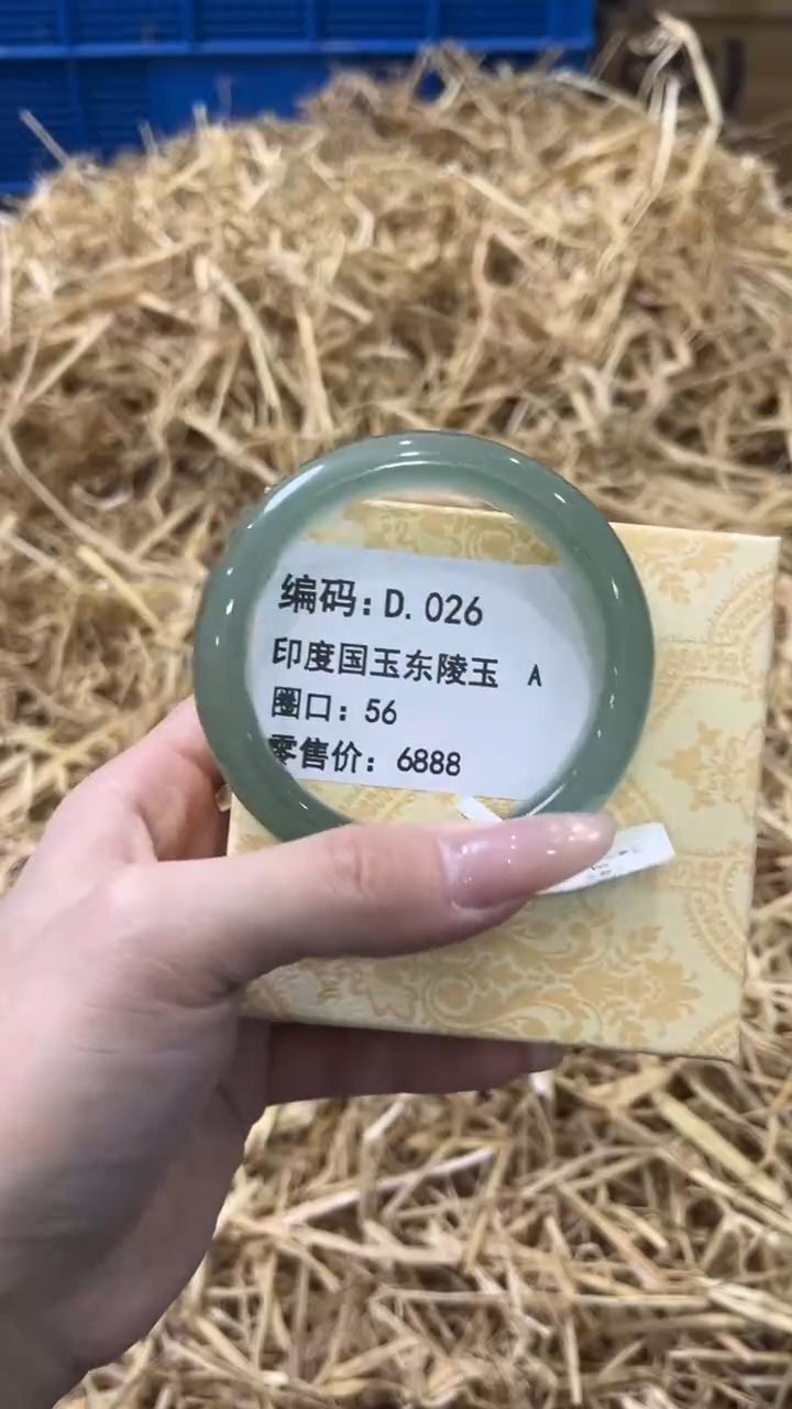 未镶嵌手镯石英质玉D.026