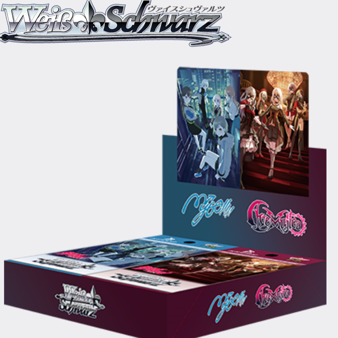 【MyGoxAveMujica】WS黑白双翼动漫收藏卡牌一盒（拆盒）