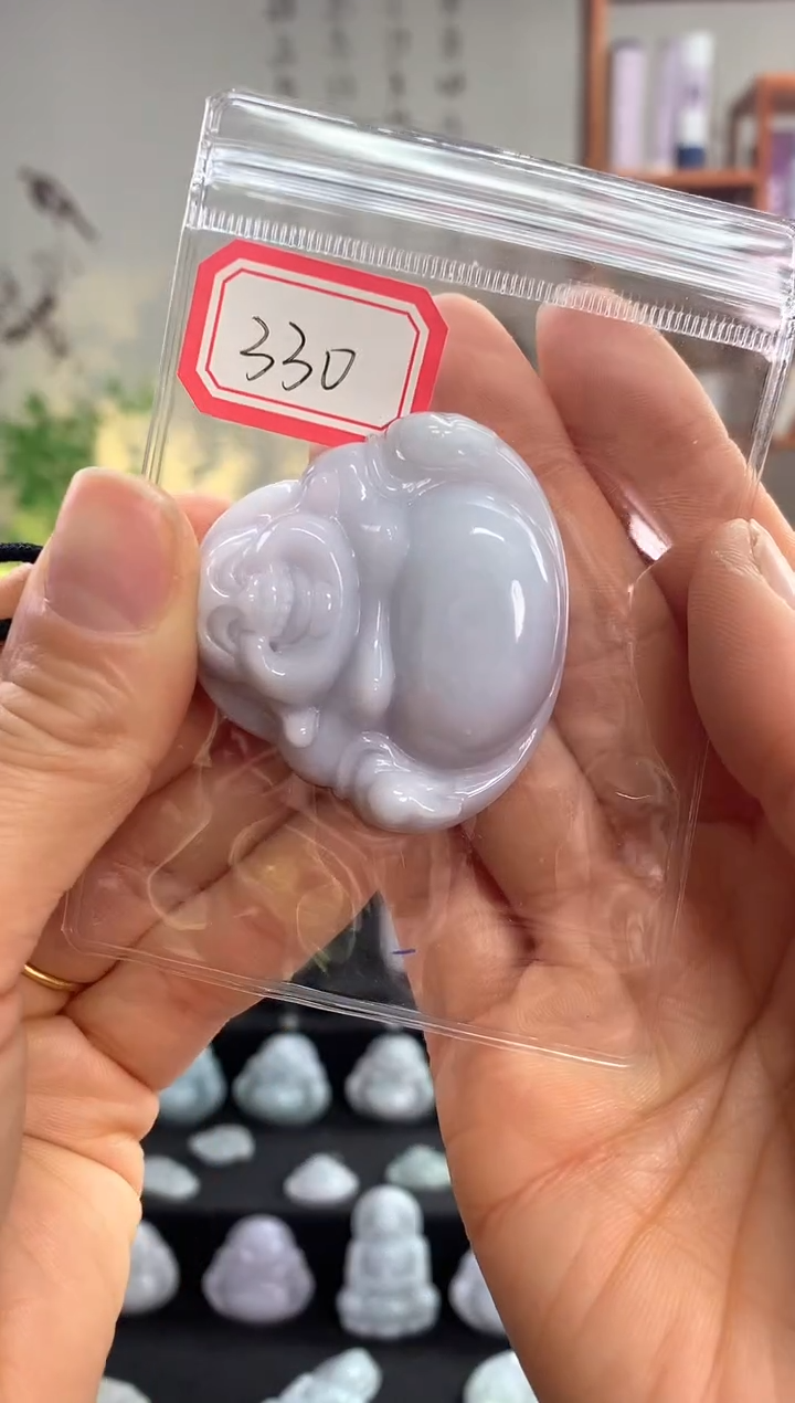 【闪购商品】翡翠颈饰未镶嵌佛公330