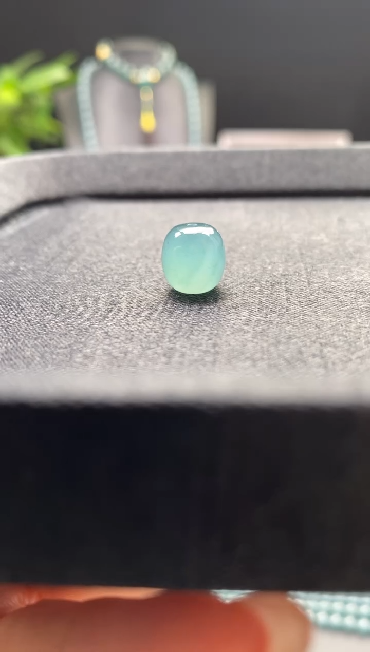 未镶嵌手链翡翠散珠卡10mm左右老型珠
