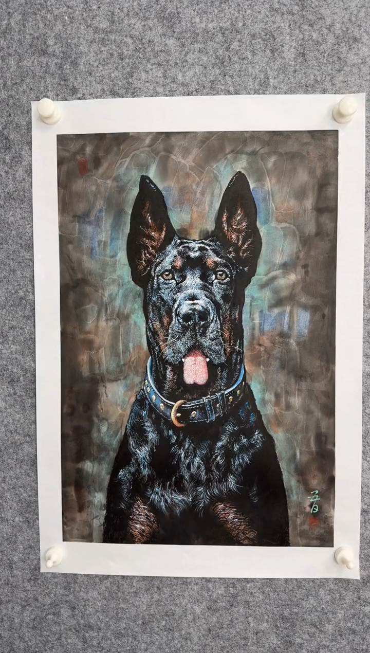 国画DH-JCJ老师绘画作品