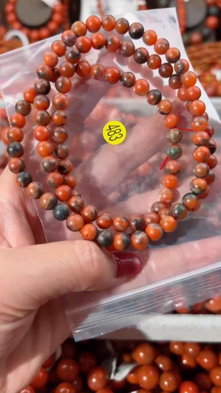 【闪购商品】南红玛瑙手串未镶嵌6+