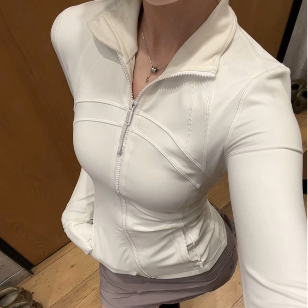 一模一样的df立领瑜伽超显瘦外套871