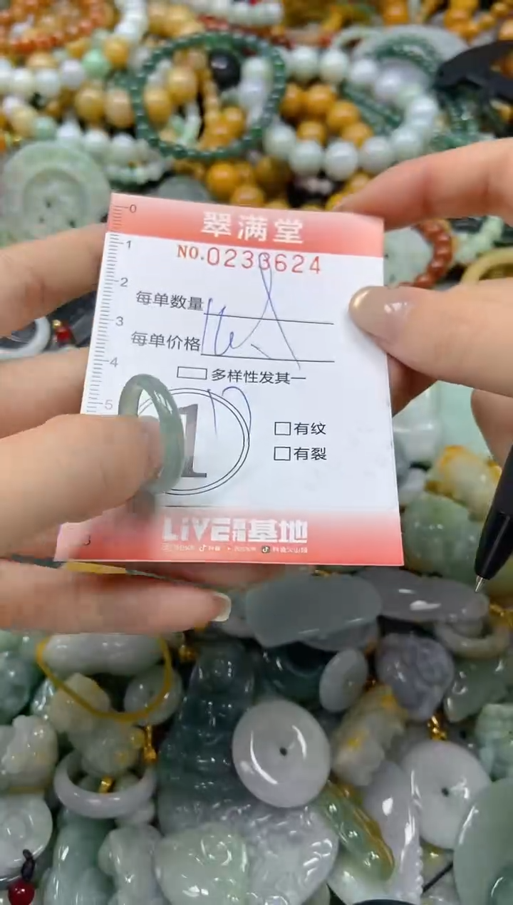 未镶嵌挂件翡翠闪购0233624