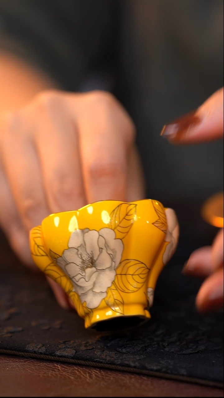 茶杯紫砂【宜景窑系列】杯子