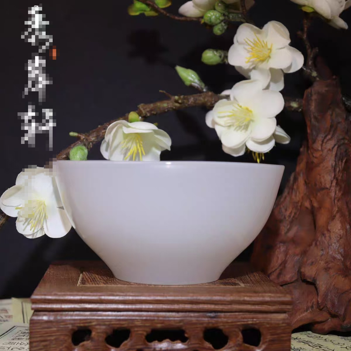 新中式白月光琉璃盏-礼盒装
