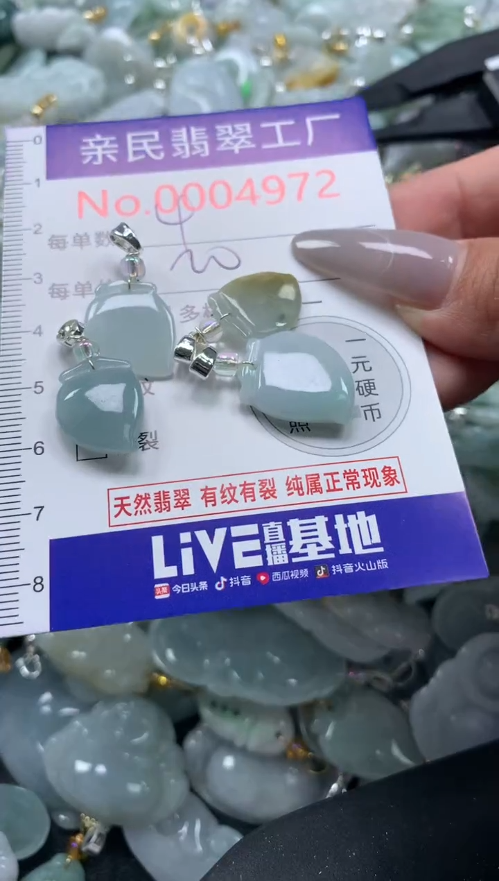 颈饰未镶嵌翡翠4972