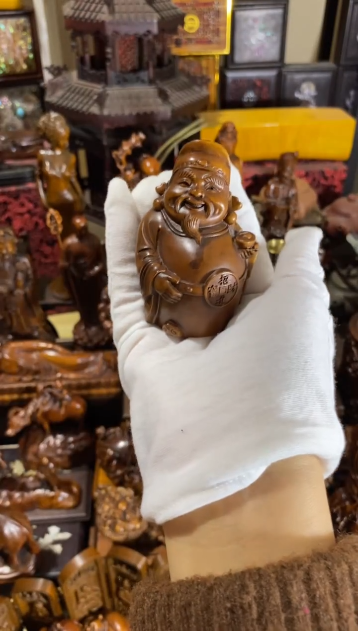 小叶黄杨小件财神