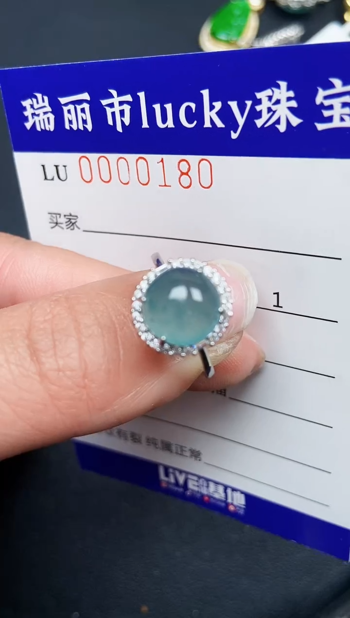 【闪购商品】翡翠颈饰银S925镶嵌0180