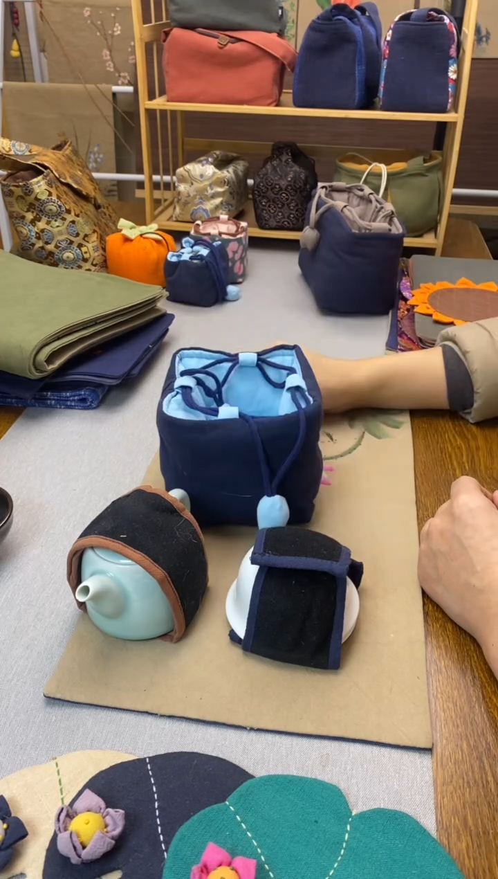 咖壶条+蓝盖碗条+蓝色大号斗金