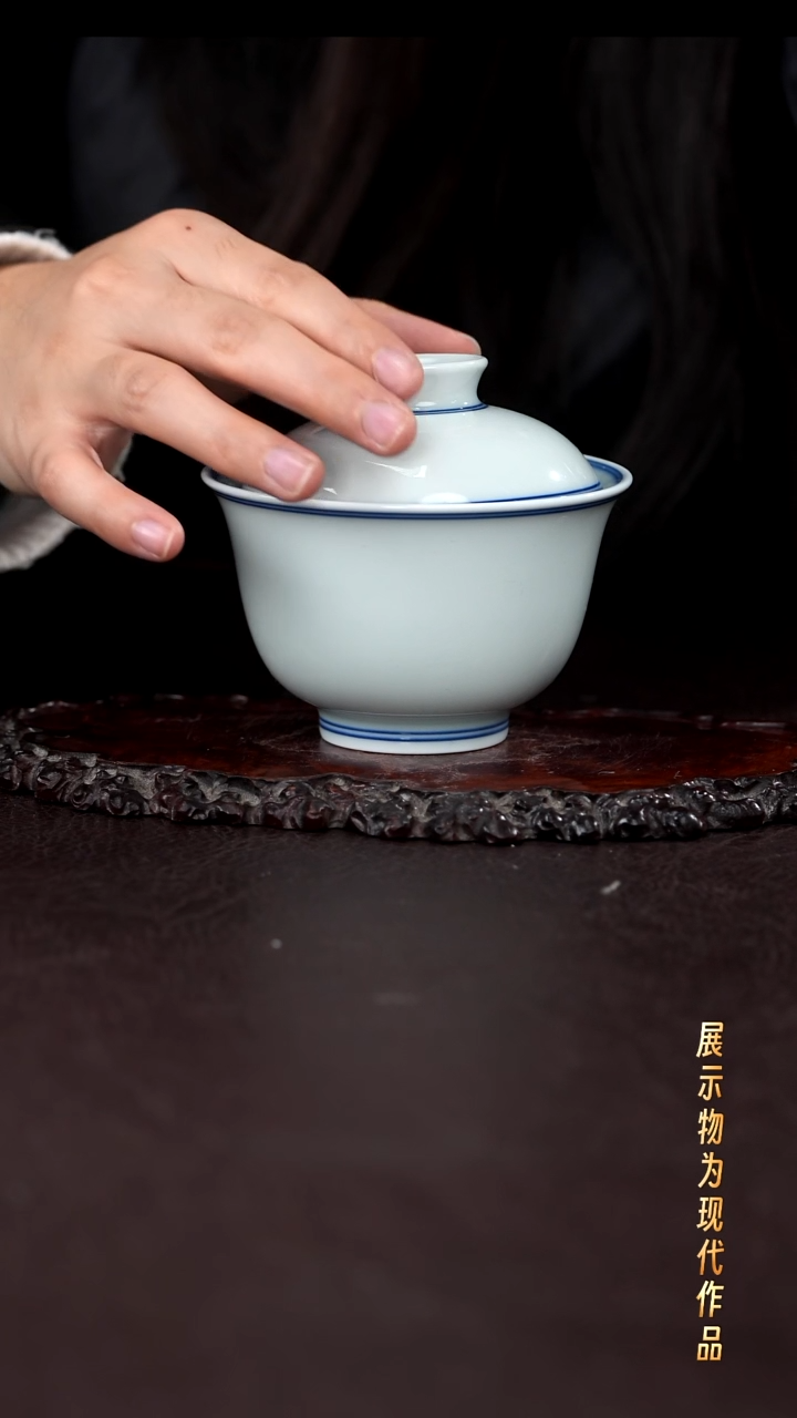 杯子陶景德镇全手工手绘瓷器！