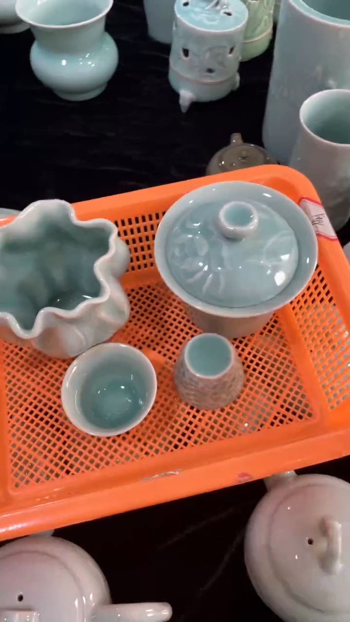 【闪购商品】特价 微瑕 慧仙青瓷