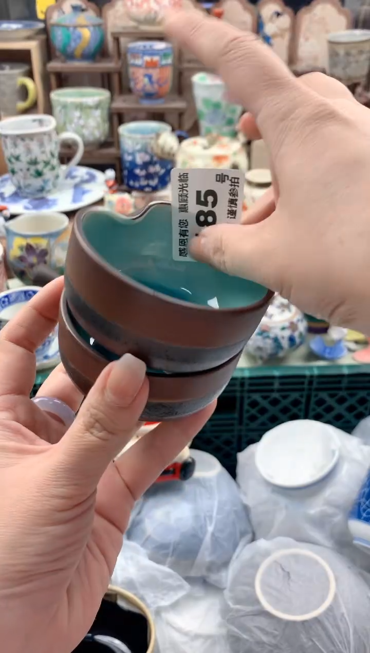 瓷片家****袄185号九姑娘工艺品瓷器