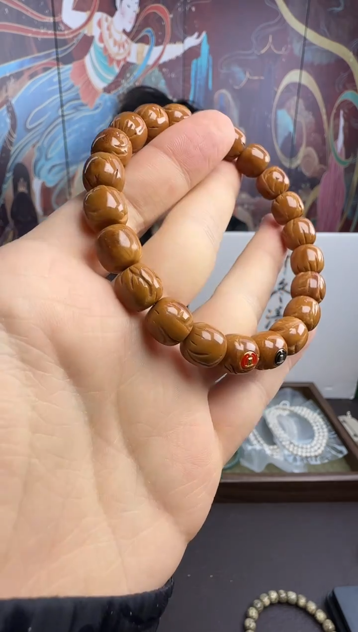 吊坠桃核龙纹桃核--6号