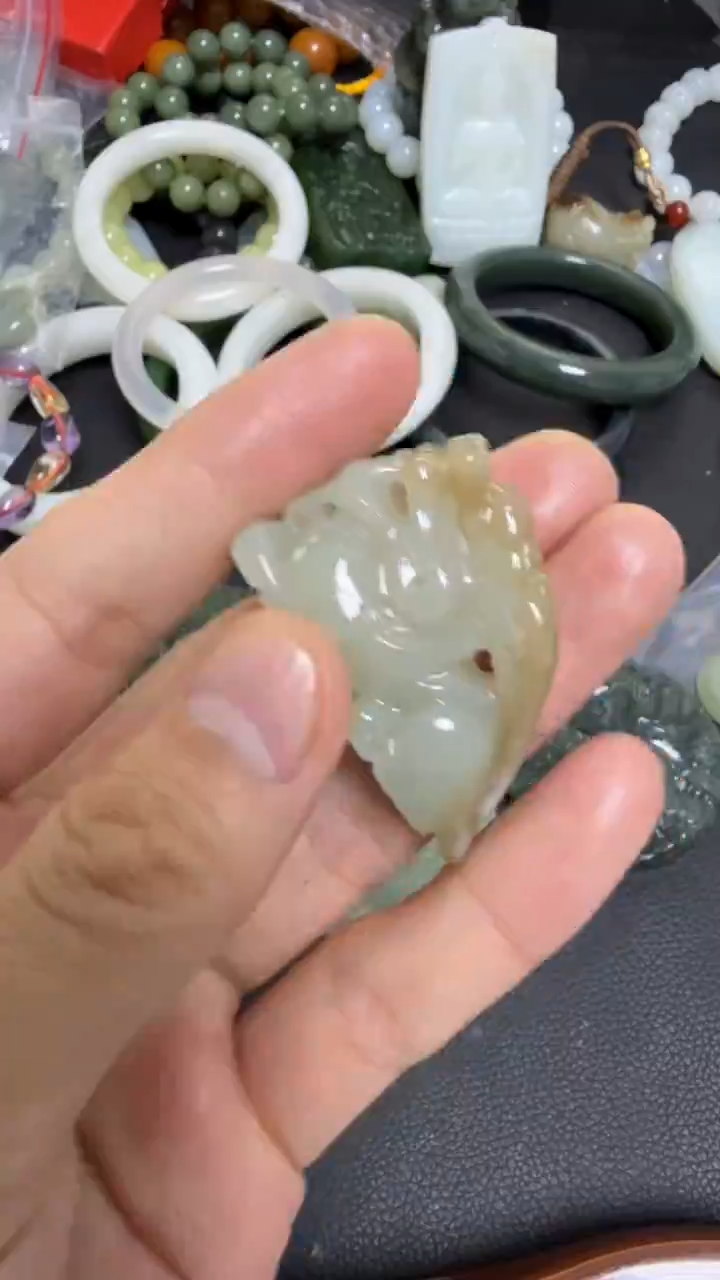 吊坠(不含链)未镶嵌和田玉121