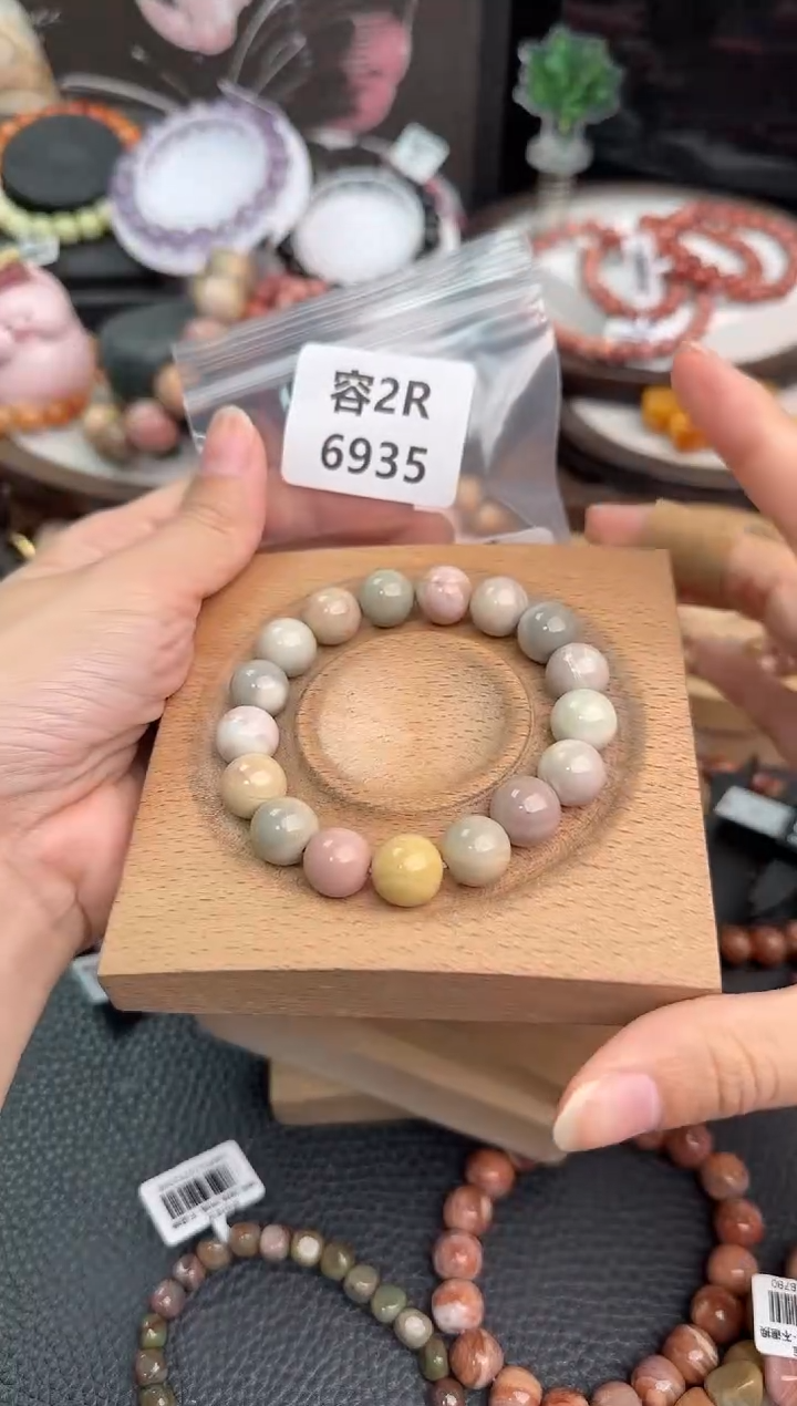 未镶嵌手链石英质玉开*猫2R6935