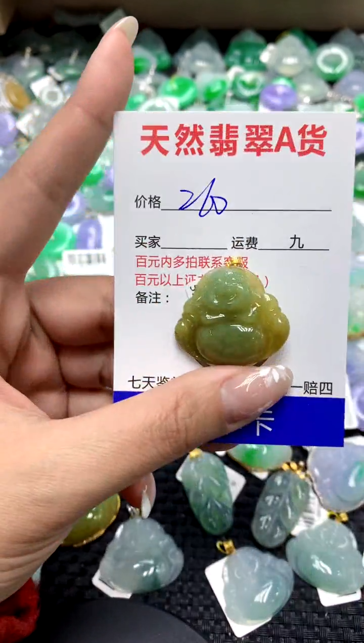 【闪购商品】翡翠颈饰18K金镶嵌1111111111111111