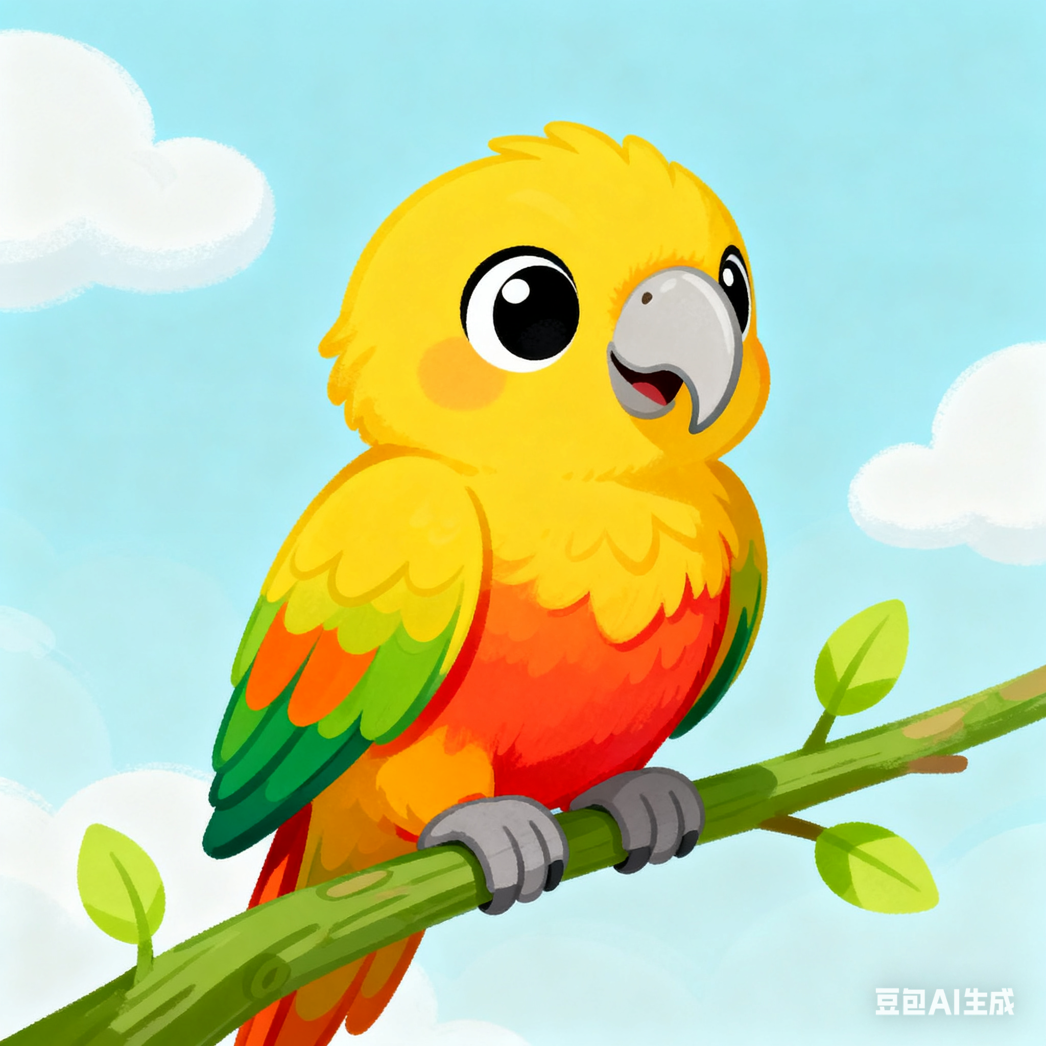 【主播链接】手养亲人可上手互动小鸟微瑕宠物鸟