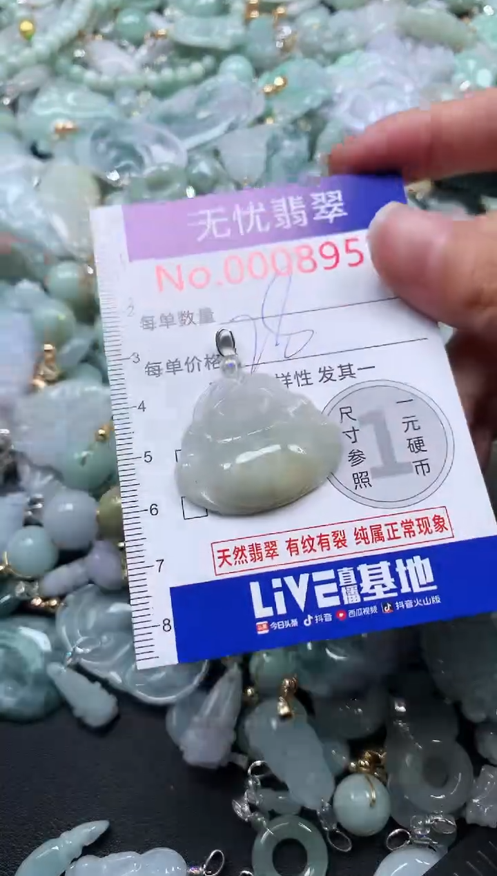 颈饰未镶嵌翡翠8953