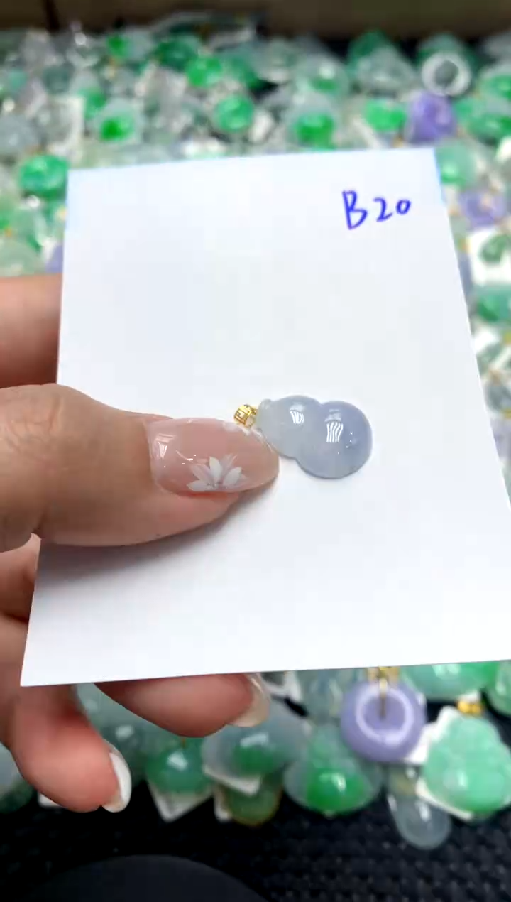 【闪购商品】翡翠颈饰18K金镶嵌111111111111111111