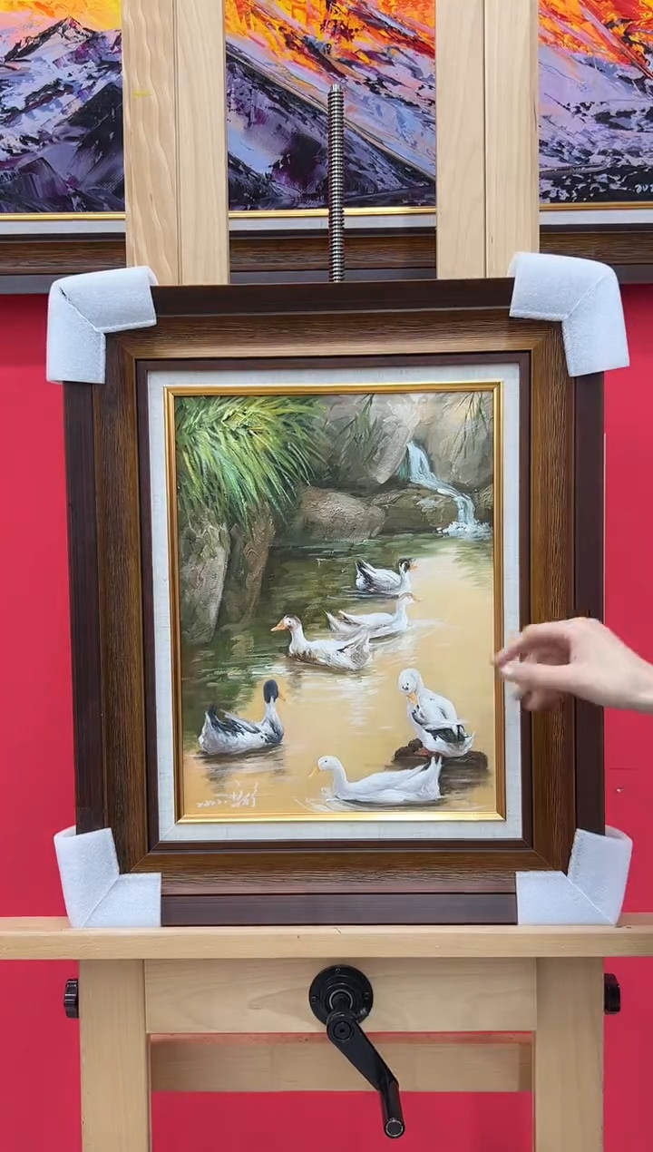 【闪购商品】绘画梁静-30*40-油画作品