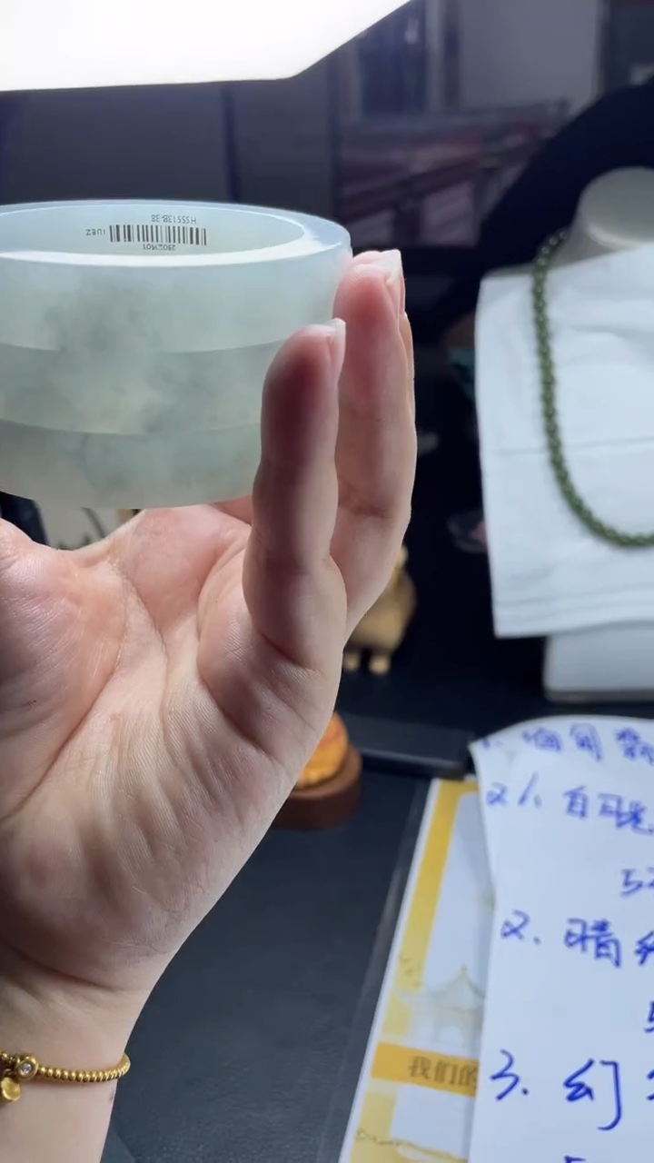 定制翡翠手镯未镶嵌SZHF01DZS
