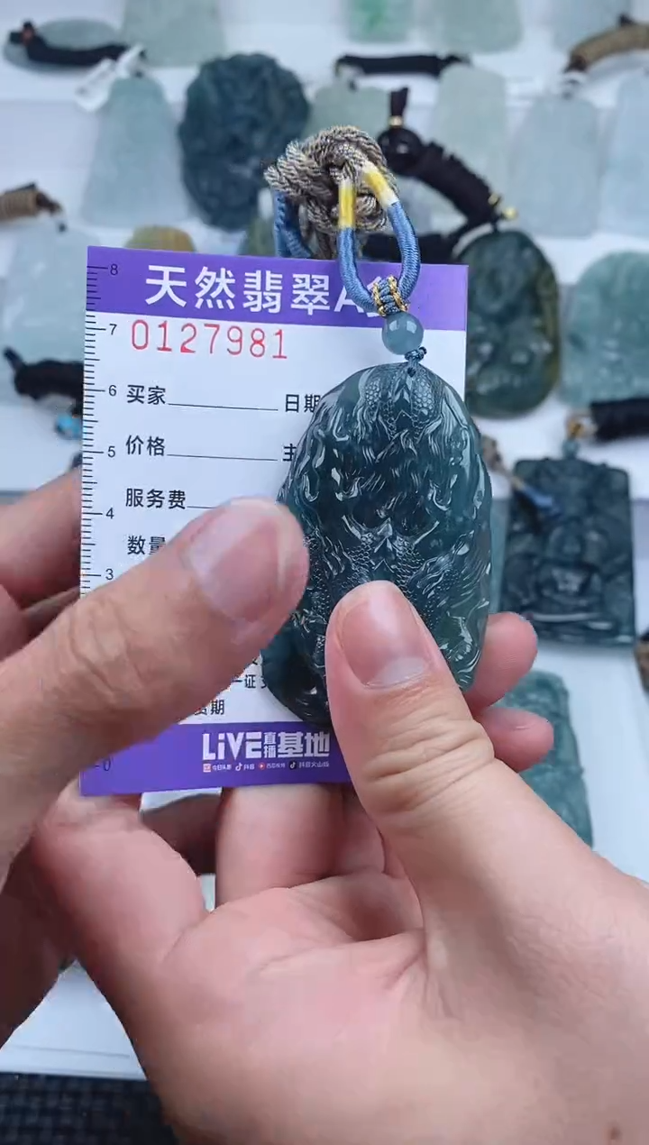 【闪购商品】翡翠颈饰未镶嵌      981