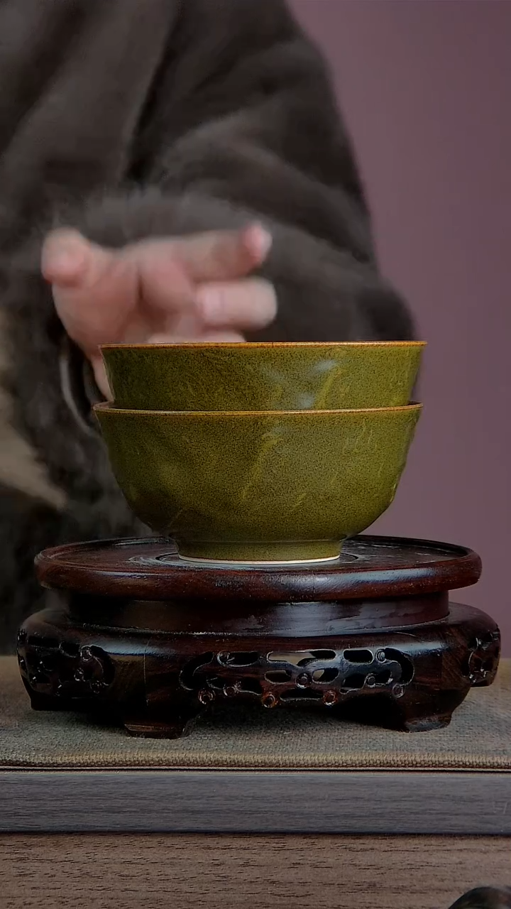 【闪购商品】景韵堂仿清茶叶末釉