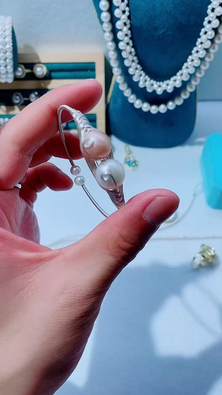 【闪购商品】淡水珍珠手镯未镶嵌天然淡水珍珠手镯