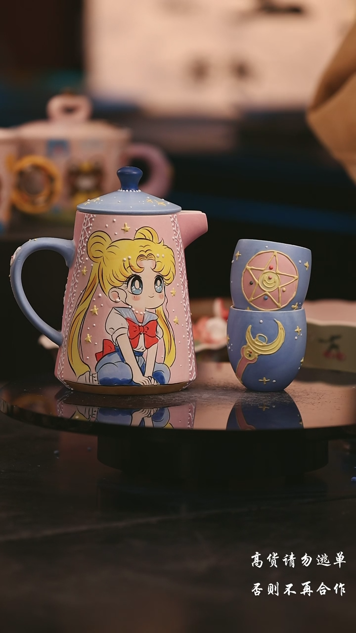 陶瓷景德镇可爱设计师款陶瓷 