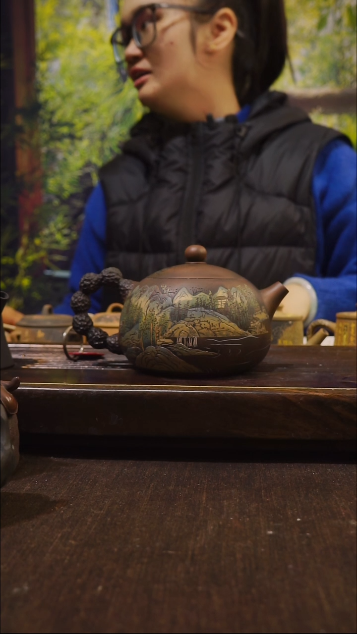 云南建水紫陶全手工 无瑕   086  350cc