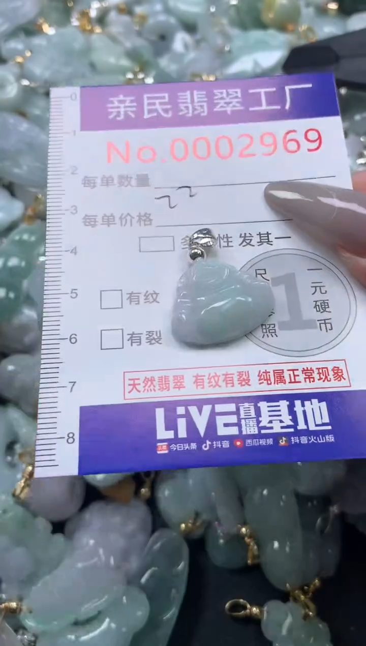 颈饰未镶嵌翡翠2969