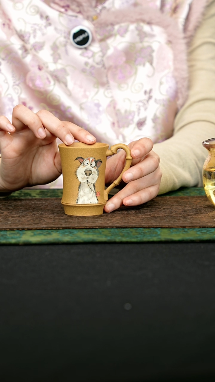 【闪购商品】泥绘小杯 一物见春