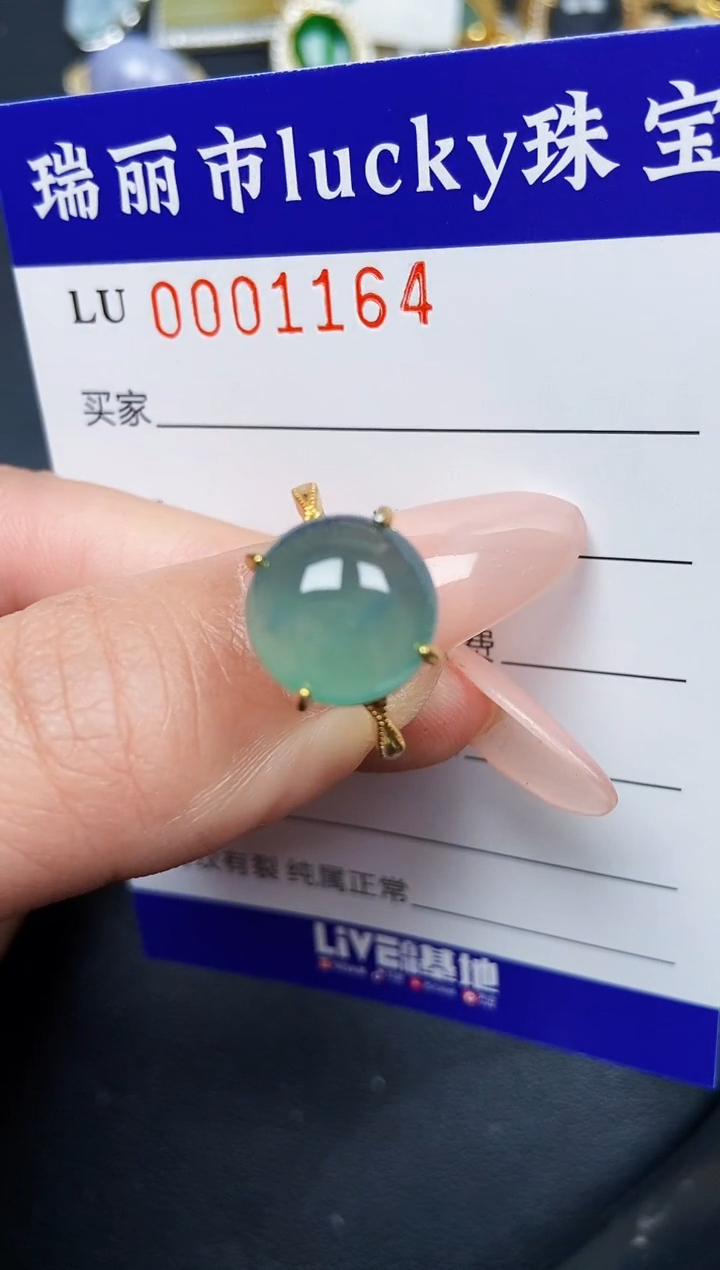 【闪购商品】翡翠颈饰银S925镶嵌1164