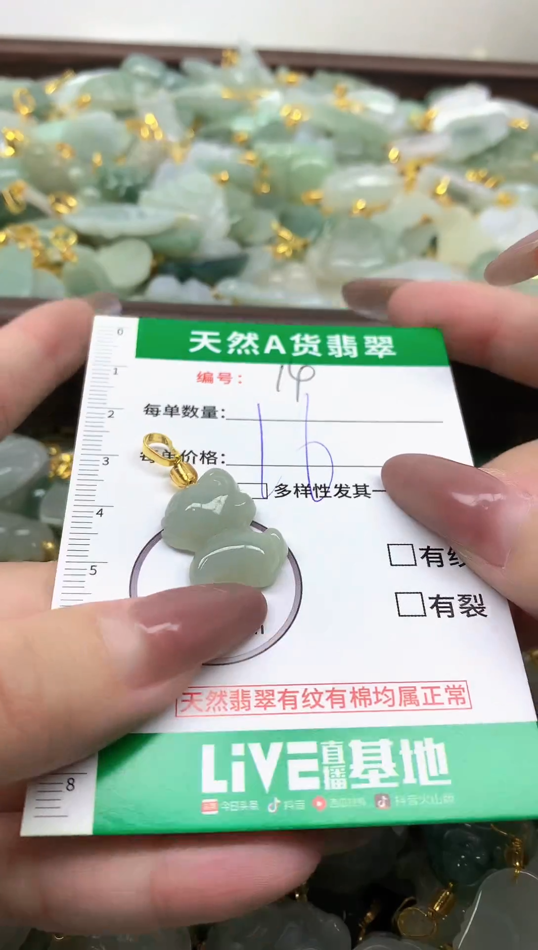 颈饰未镶嵌翡翠未镶嵌a货翡翠-14