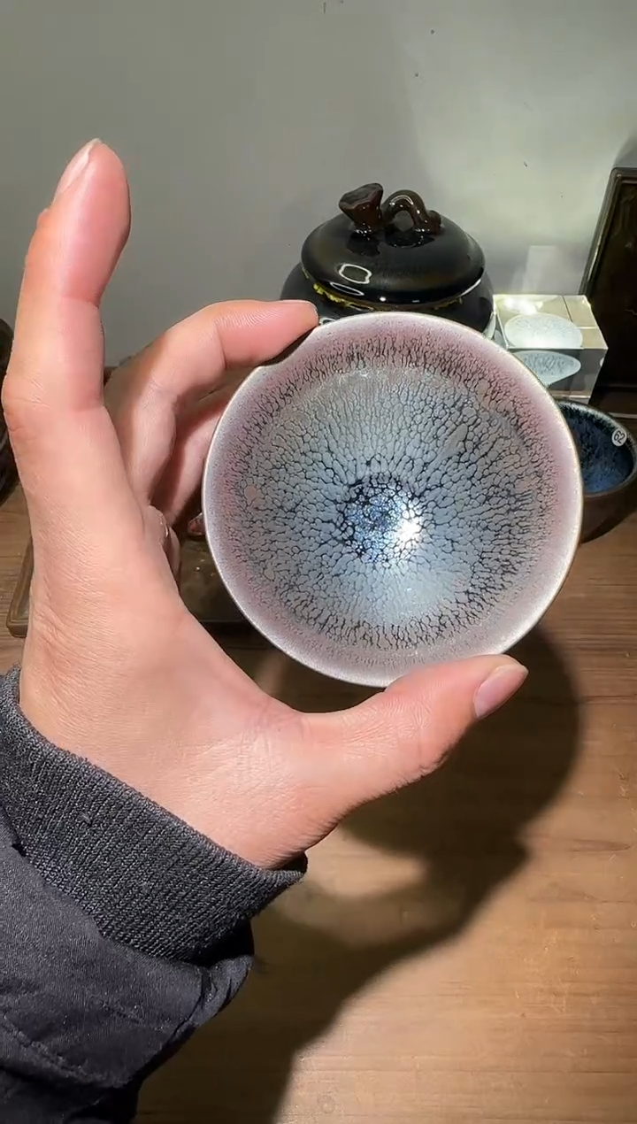 茶盏建阳建盏茶杯一只