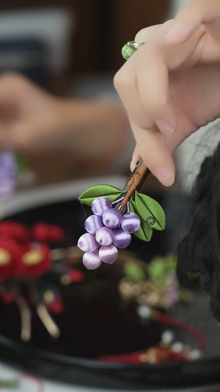 刺绣闪购纯手工非遗国风饰品