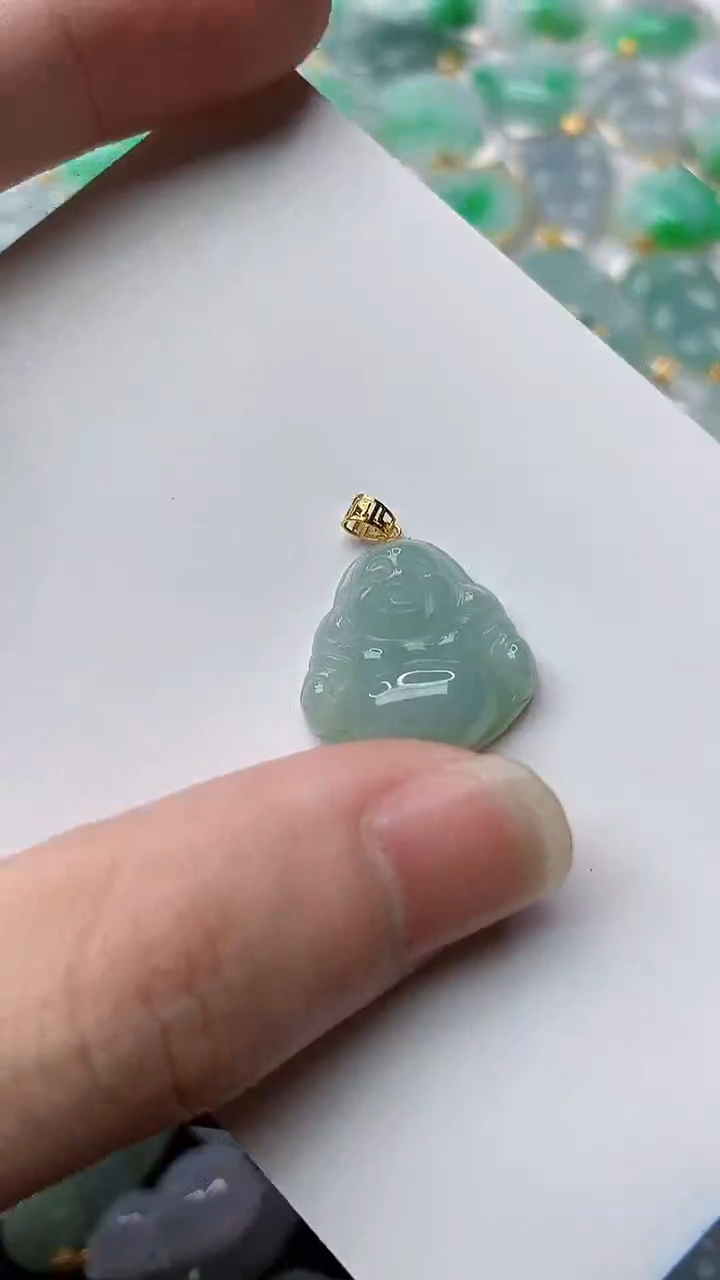 【闪购商品】翡翠颈饰18K金镶嵌38......