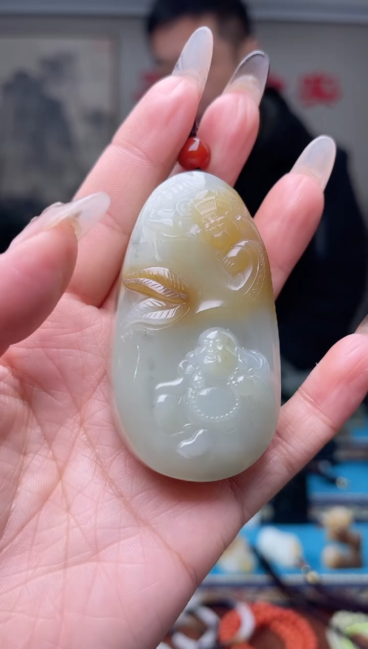 【闪购商品】和田玉挂件未镶嵌1