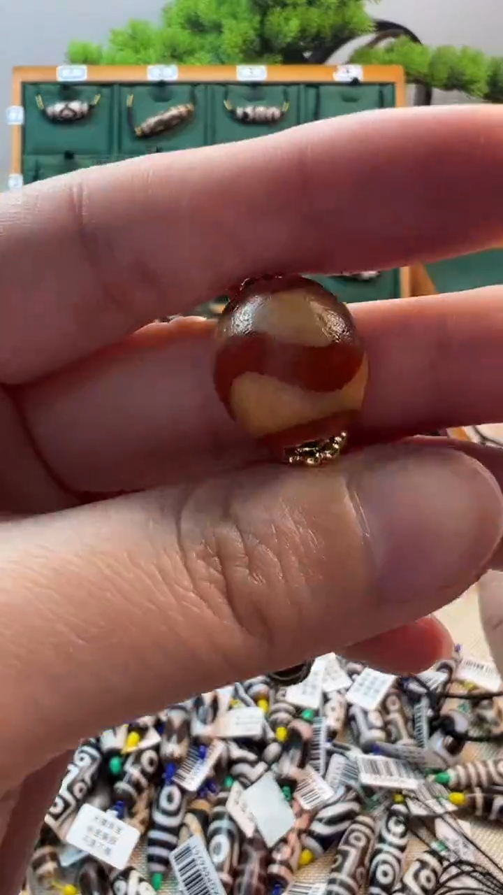 玛瑙/玉髓（覆膜）颈饰合金65（微瑕随机发货）