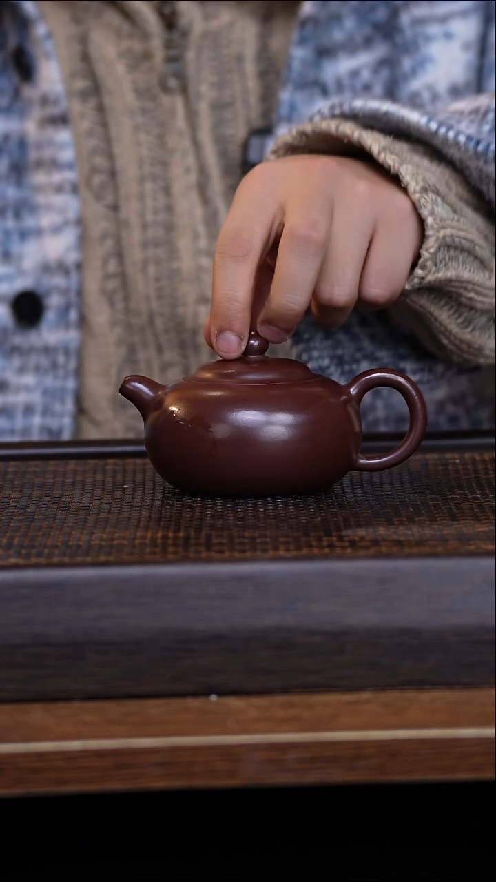 茶壶紫砂宜兴手工原矿紫砂壶001