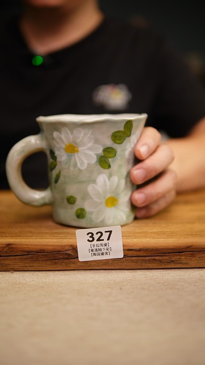 @@陶园瓷舍@@纯手工手绘@高温釉下彩