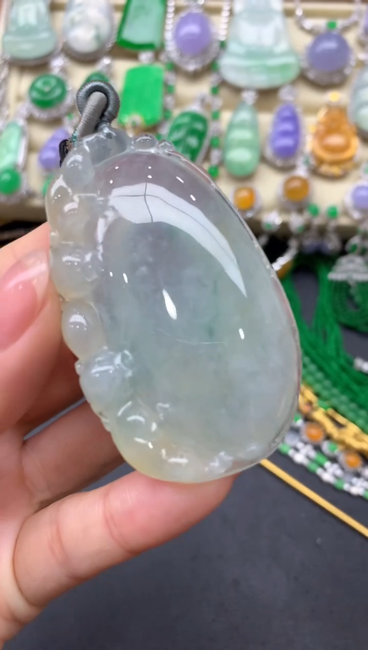 【闪购商品】翡翠颈饰未镶嵌184中国好珍宝