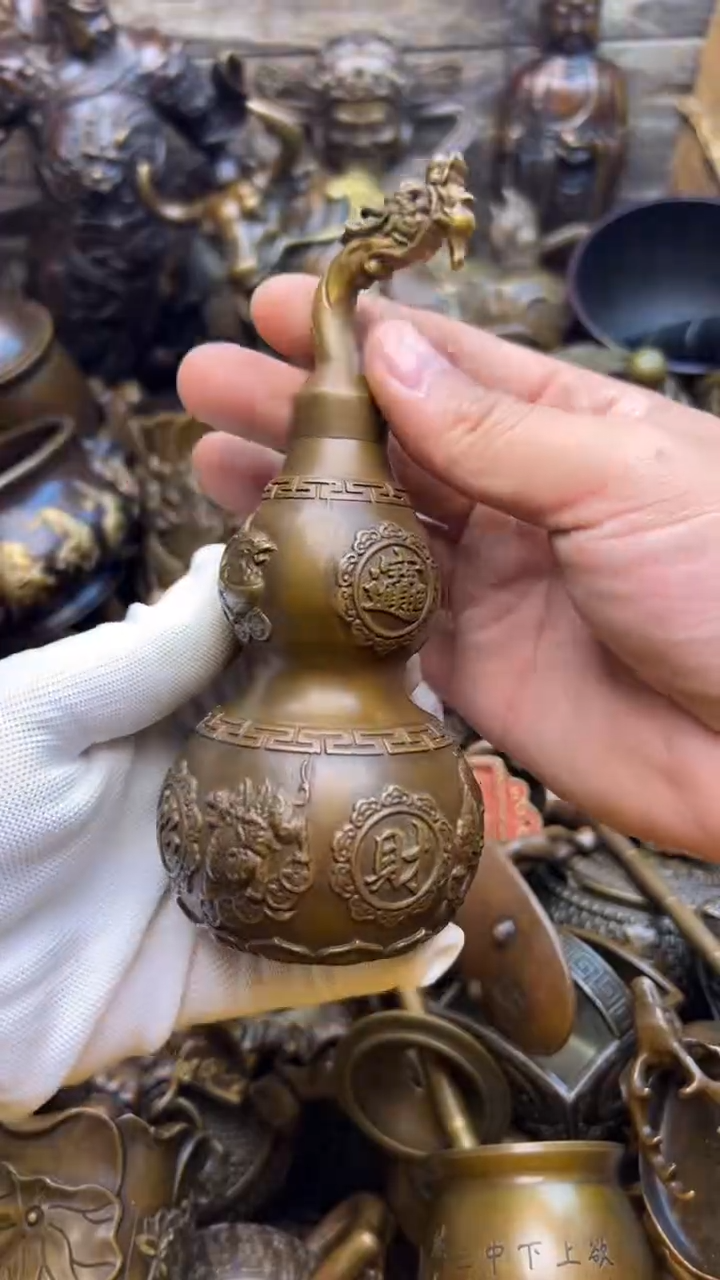 精美铜器，点击下单